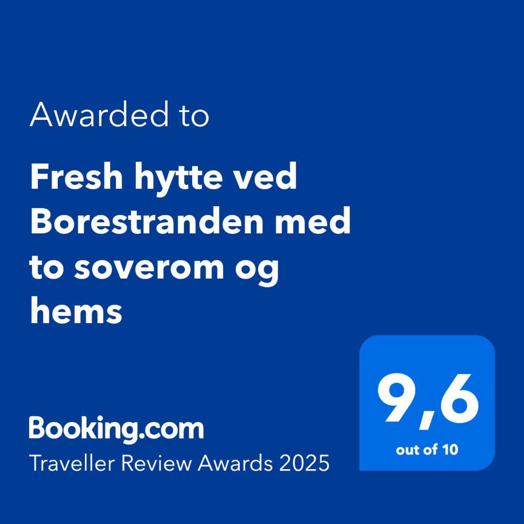 Fresh Hytte Ved Borestranden Med To Soverom Og Hems Klepp Екстериор снимка